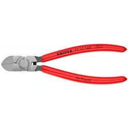 Coupes diagonales pour les plastiques, longueur 160 mm, surface laquée, poignée en plastique revêtu