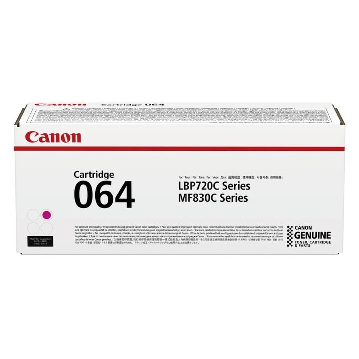 Cartuccia toner Canon 064 1 pz. Originale Magenta