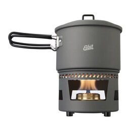 Conjunto de Cozinha Esbit com Queimador de Álcool 1500 ml