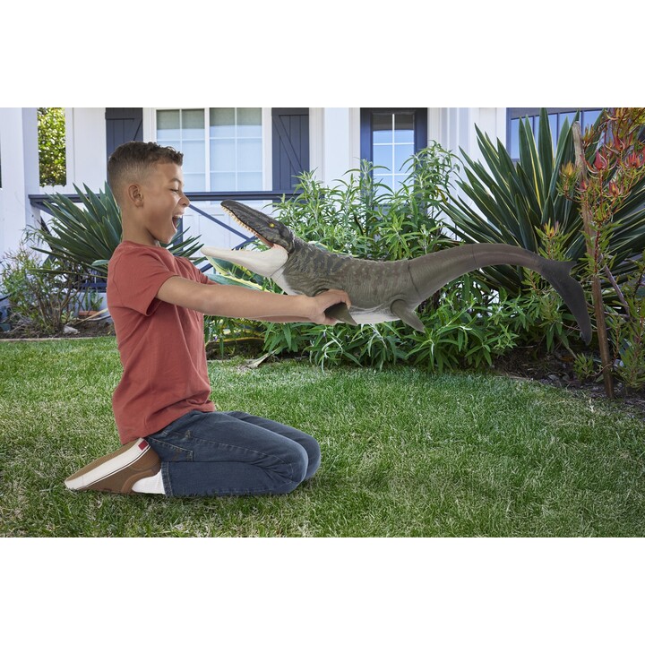 Jurassic World – Figurine articulée Mosasaurus Super Colossal