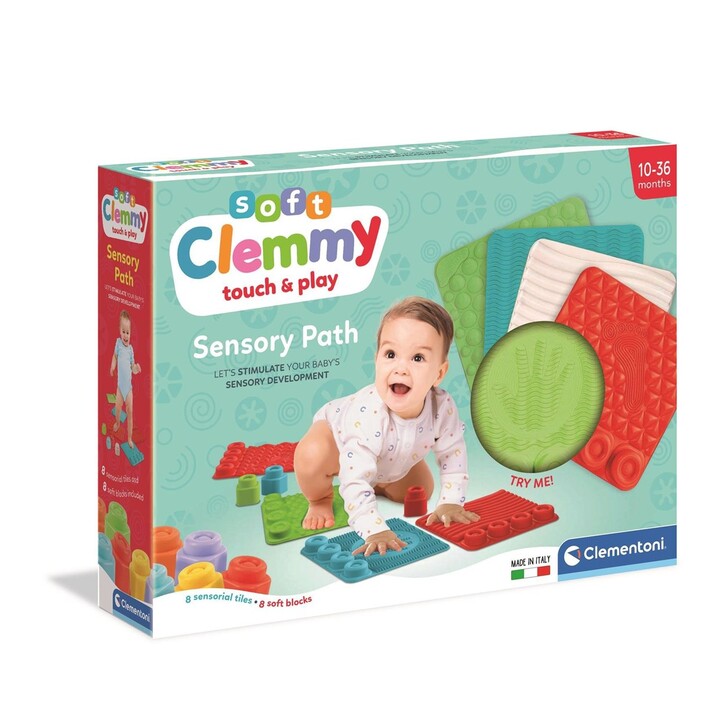 Tappeto gioco per bambini Clementoni Soft Clemmy Multicolor