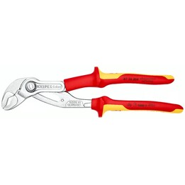Alicates de bomba de agua de alta tecnología Knipex Cobra VDE, aislado, longitud 250 mm