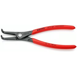 Alicates de precisão Circlip para circlips externos em eixos, comprimento 210 mm, superfície lacada