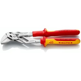 Knipex 8606250, Pinza regolabile VDE 250 mm, rosso/giallo