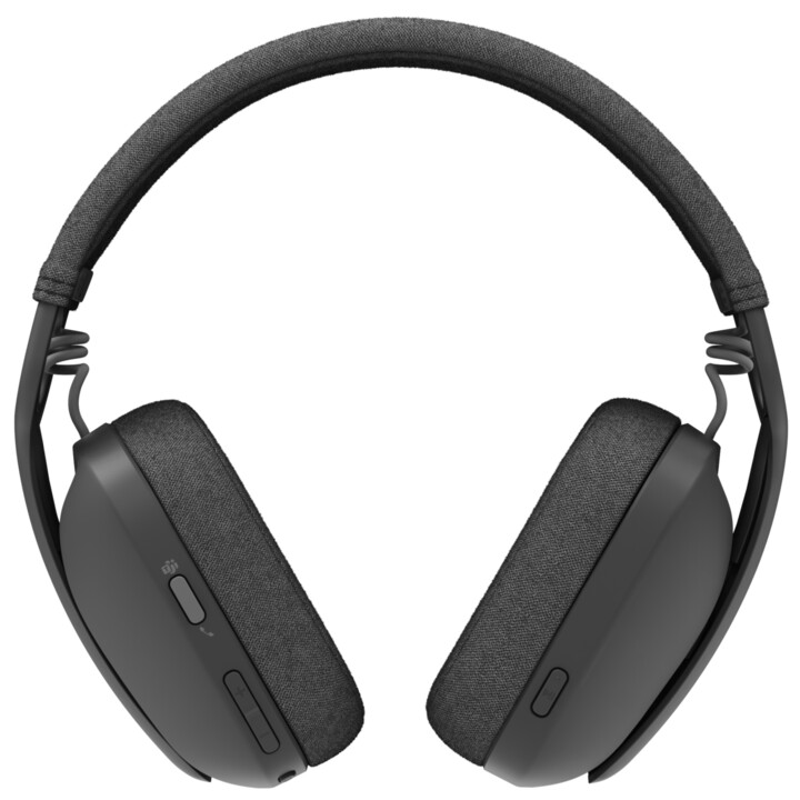 Logitech Zone Vibe Wireless Headset full size Bluetooth wireless USB-C via Bluetooth adapter graphite Certified for Microsoft Te