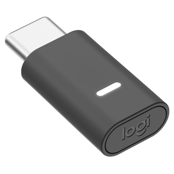 Logitech Zone Vibe Wireless Headset in voller Größe, Bluetooth, kabellos, USB-C über Bluetooth-Adapter, Graphit, zertifiziert fü