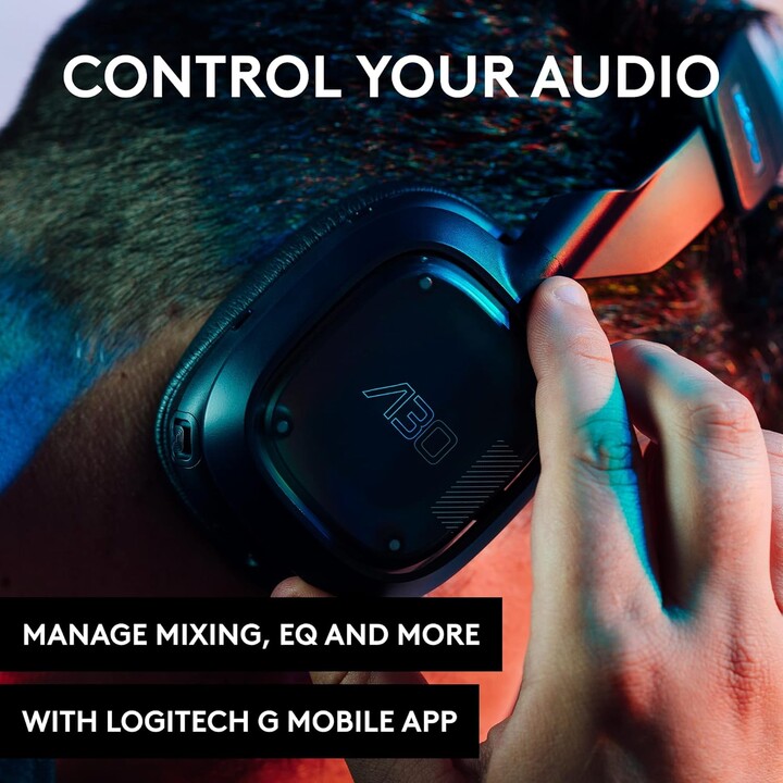 Logitech G ASTRO A30 AFFORITÀ DI GIOCO WIRELESS LIGHTSPEED, blu