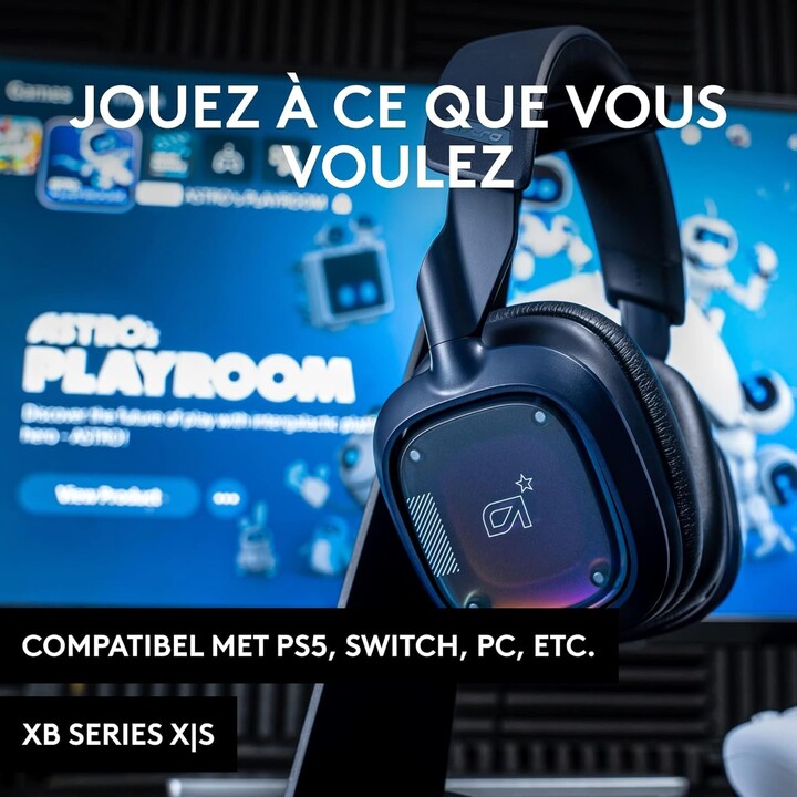 Logitech G Astro A30 LightSpeed ​​Wireless Gaming Headset, azul