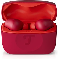 Écouteurs intra-auriculaires Bluetooth True Wireless AIRY TWS 2 de Teufel, rouge rubis