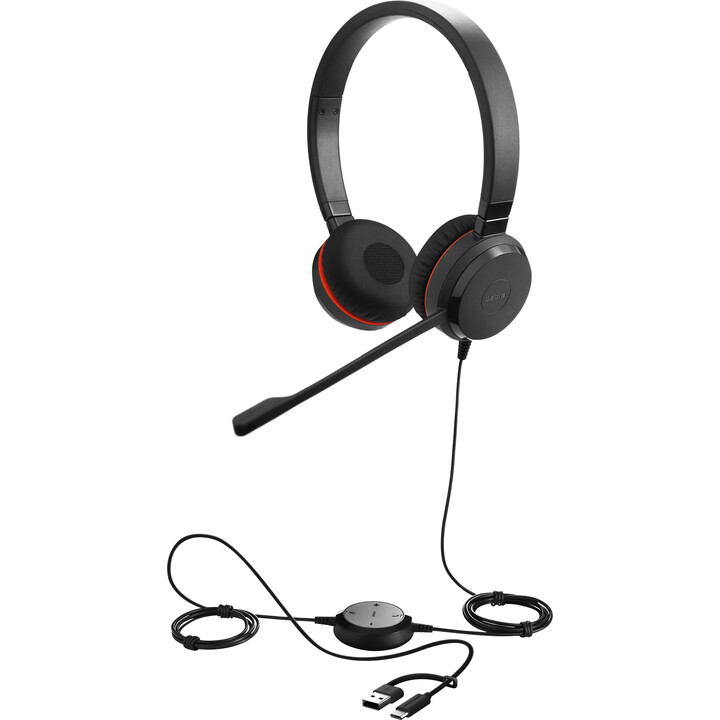 Cuffie stereo jabra evolve 30 ii