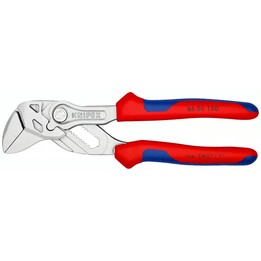 Knipex 8605150, Alicate compacto ajustable 150mm, Rojo