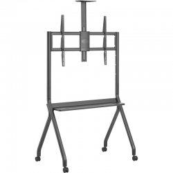 Aisens FT86FE-369 Floor Stand with Wheels for 55-100&#39; TVs/up to 120kg