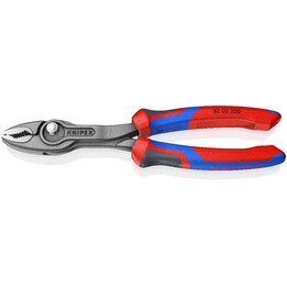 Knipex Twingrip Front e Lateral Seguindo alicate, comprimento 200 mm, lacar superfície, com alças de conforto