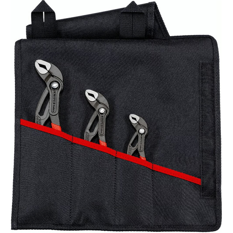 Juego KNIPEX Cobra 1 x 87 01 125, 1 x 87 01 180, 1 x 87 01 250, Longitud 330 mm