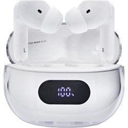 Auriculares buds plus t310ae/blanco 3720312 intenso