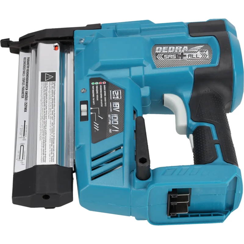 Pistola de clavos y grapadora inalámbrica 2 en 1 18 V