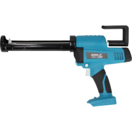Exprimidor de silicona inalámbrico, DED7056 DEDRA SAS+ALL para tubos de 300 ml, fuerza de presión 2000 N