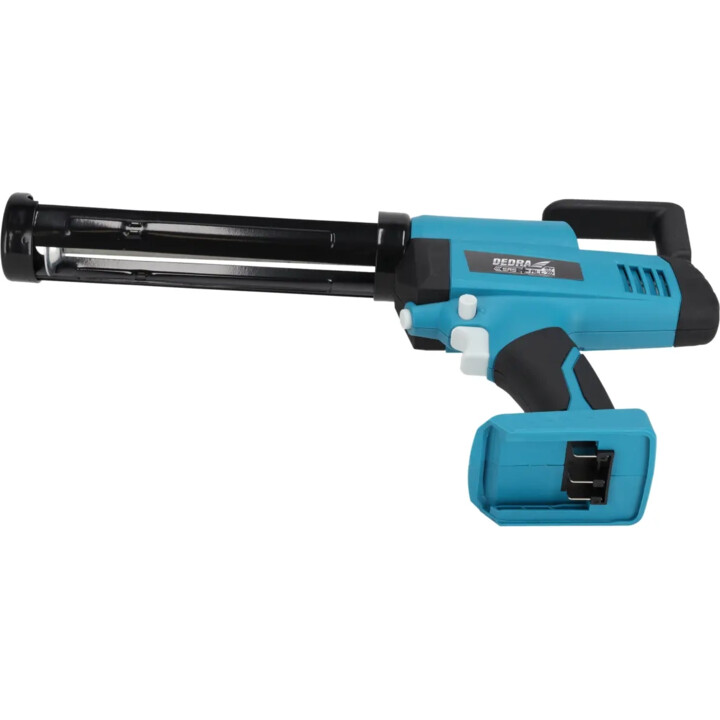 Cordless silicone squeezer, DED7056 DEDRA SAS+ALL for 300ml tubes, pressure force 2000N