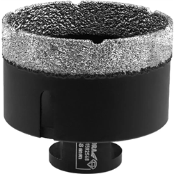 Couronne de diamant brasée sous vide M14 65 mm