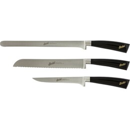 Juego de jamoneros Berkel Elegance negro brillante, 3 piezas.