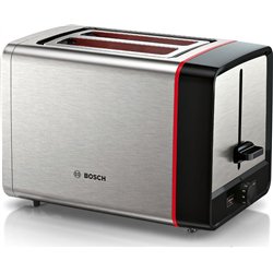 Bosch MyMoment Tat6M420 - tostapane compatto con rack di riscaldamento a piegatura rimovibile, con funzione di defrost