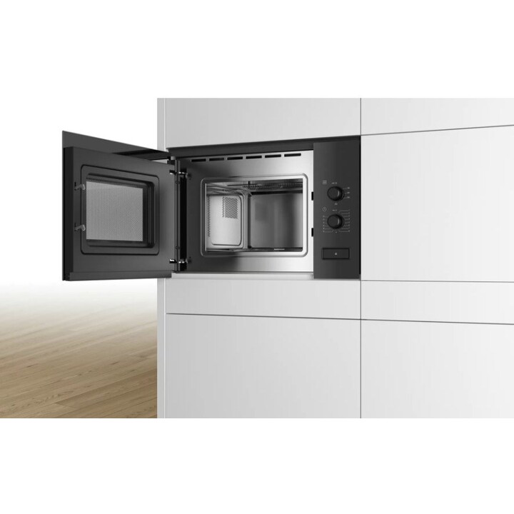 Bosch Serie 4 BFL520MB0 Mikrowelle Schwarz Solo-Mikrowelle Integriert 20 l 800 W