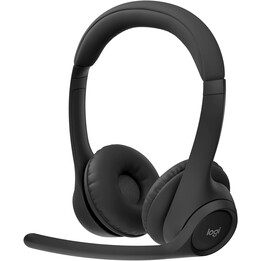 Casque Bluetooth sans fil Logitech Zone 300 avec microphone antibruit, noir