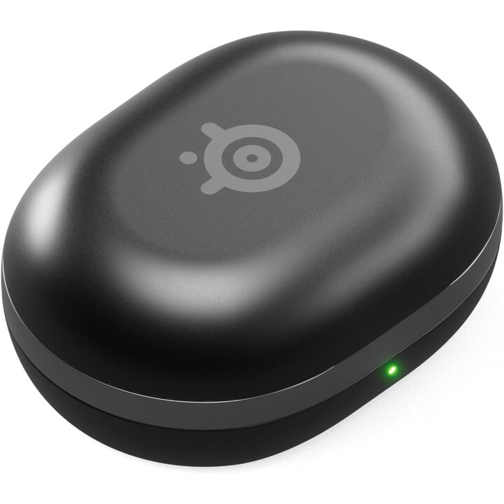 Streeseries arctis gamebuds, auricolari da gioco wireless, nero
