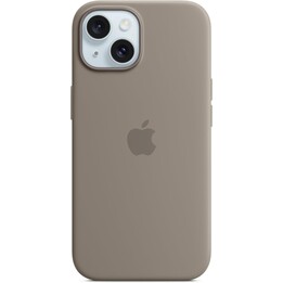 iPhone 15 Silicone Case with MagSafe - Clay