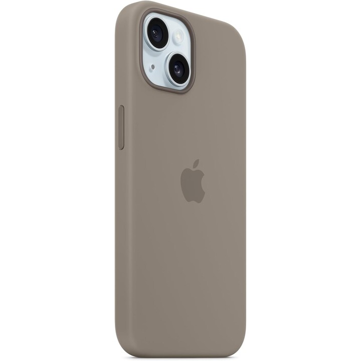 iPhone 15 Silicone Case with MagSafe - Clay