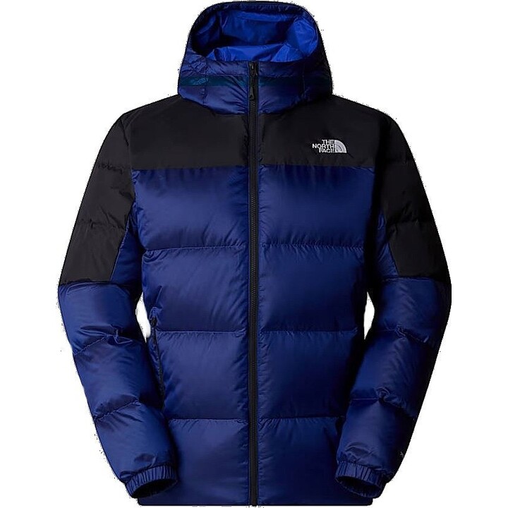 Chaqueta de plumas con capucha Diablo Down 2.0 de The North Face - azul, negro jaspeado/negro TNF