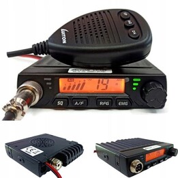 Luiton LT-198 ASQ AM/FM CB Radio Presa Accendisigari Nero