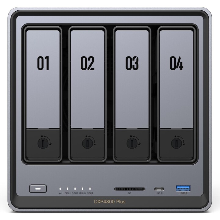 Boîtier vide pour serveur NAS UGREEN NASync DXP4800 Plus à 4 baies (35261)