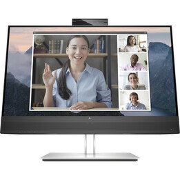 Hp kit 2 monitores e24mv g4 / 23,8" / fhd / vga-hdmi-displayport-usb(a) / regulable altura / webcam
