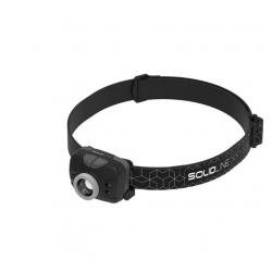 Solid 502205 linterna Negro Linterna con cinta para cabeza LED