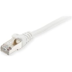 Cabo patch EQUIP Cat6A S/FTP 2xRJ45 15.00m branco LSZH polybag