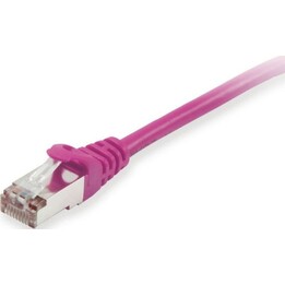 Cable de conexión EQUIP Cat6 S/FTP 2xRJ45 10,00 m morado LSZH bolsa de polietileno