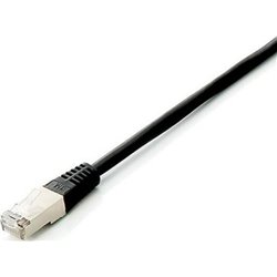 Cabo patch EQUIP Cat6A S/FTP 2xRJ45 2.00m preto Plat.LSZH polybag