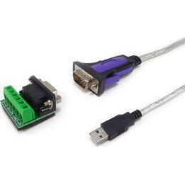 Equip Adapter USB-A -- Seriell RS422/RS485 St/St FT232Rsw