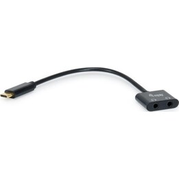 Adattatore audio da USB-C a DAC 2x3 pin 3,5 mm St/Bu 0,15 m sw