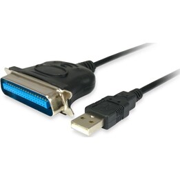 EQUIP 133383 adaptateur USB-A vers parallèle noir