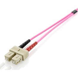 EQUIP fiber optic patch cable SC--SC 3.00 m duplex multimode OM4 vi polybag