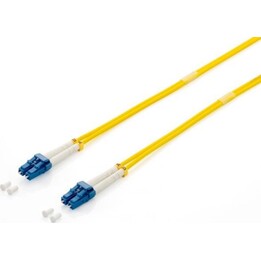 Câble de raccordement à fibre optique EQUIP LC-LC 3,00 m monomode duplex OS2 en sachet plastique