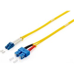 EQUIP fiber optic patch cable LC--SC 10.00 m singlemode duplex OS2 ge polybag