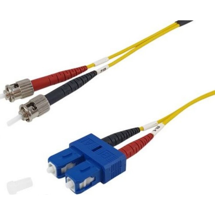 Equip LWL Patchkabel ST--SC 5,00m Singlemode Duplex OS2 ge Polybeutel