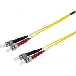 Equip LWL Patchkabel ST--ST 5,00m Singlemode Duplex OS2 ge Polybeutel