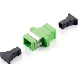 Conector de fibra ótica EQUIP SC monomodo simplex 12 peças