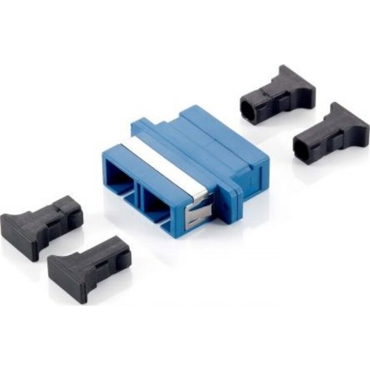 EQUIP fiber optic connector SC single mode duplex 12 units