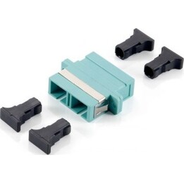 Conector de fibra óptica EQUIP SC multimodo dúplex OM3 12 unidades