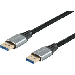 EQUIP with DisplayPort 2.1 St/St 2.00m16K/60Hz komp.HDCP Alum. gr